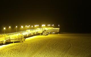 Gdańsk Brzeźno - molo - 16-01-2026 22:09