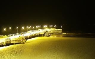 Gdańsk Brzeźno - molo - 22-01-2026 22:09