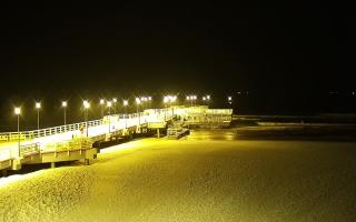 Gdańsk Brzeźno - molo - 22-01-2026 23:58