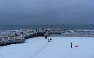Gdańsk Brzeźno - molo - 23-01-2026 10:42