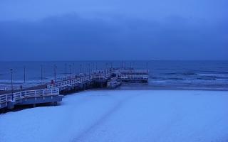 Gdańsk Brzeźno - molo - 24-01-2026 06:31