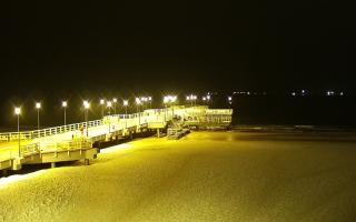 Gdańsk Brzeźno - molo - 25-01-2026 22:20