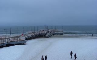 Gdańsk Brzeźno - molo - 27-01-2026 13:05