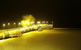 Gdańsk Brzeźno - molo - 27-01-2026 21:05