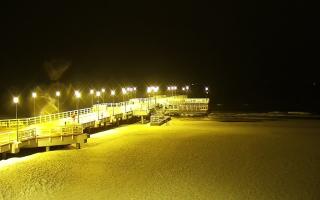 Gdańsk Brzeźno - molo - 27-01-2026 21:48