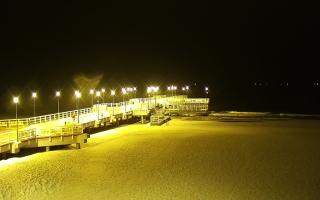 Gdańsk Brzeźno - molo - 27-01-2026 22:10