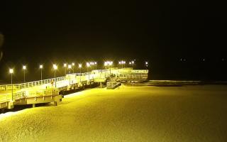 Gdańsk Brzeźno - molo - 27-01-2026 22:21