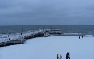 Gdańsk Brzeźno - molo - 28-01-2026 10:10