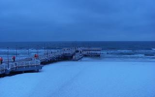 Gdańsk Brzeźno - molo - 30-01-2026 06:54