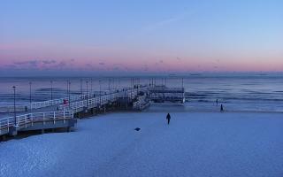 Gdańsk Brzeźno - molo - 01-02-2026 06:33