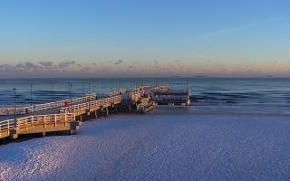 Gdańsk Brzeźno - molo - 01-02-2026 06:55