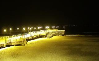 Gdańsk Brzeźno - molo - 08-02-2026 23:54