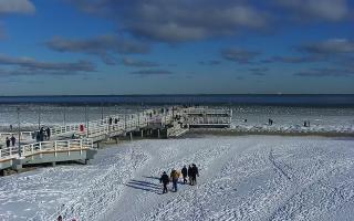 Gdańsk Brzeźno - molo - 15-02-2026 08:39