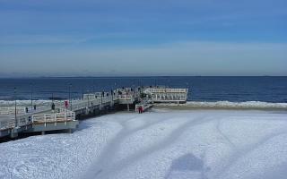 Gdańsk Brzeźno - molo - 16-02-2026 13:03