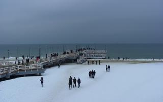 Gdańsk Brzeźno - molo - 21-02-2026 12:15
