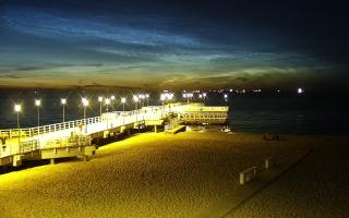 Gdańsk Brzeźno - molo - 22-06-2026 21:43