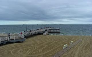Gdańsk Brzeźno - molo - 01-07-2026 10:46
