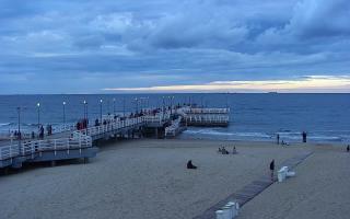 Gdańsk Brzeźno - molo - 08-07-2026 18:48