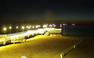 Gdańsk Brzeźno - molo - 03-08-2026 01:09