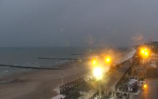 Mielno - Plaża wschód - 14-01-2026 15:30