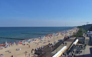 Mielno - Plaża wschód - 16-07-2026 08:43