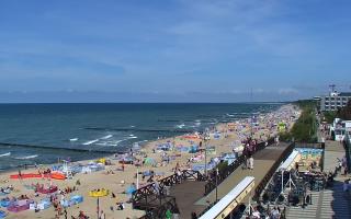 Mielno - Plaża wschód - 24-07-2026 12:58
