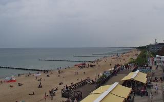 Mielno - Plaża wschód - 10-08-2026 11:49