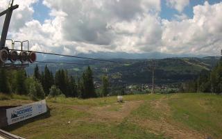 Koziniec- Ski widok z górna stac - 02-08-2025 09:58