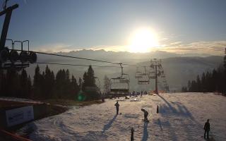 Koziniec- Ski widok z górna stac - 18-12-2025 13:46