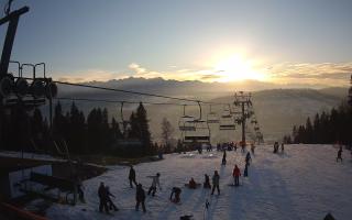 Koziniec- Ski widok z górna stac - 18-12-2025 13:56