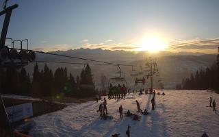 Koziniec- Ski widok z górna stac - 18-12-2025 14:07