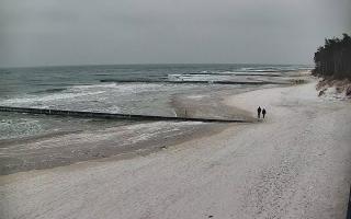 Dźwirzyno - plaża wschód - 23-01-2026 10:40