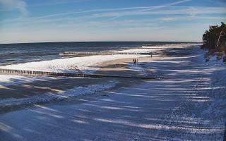Dźwirzyno - plaża wschód - 01-02-2026 10:45