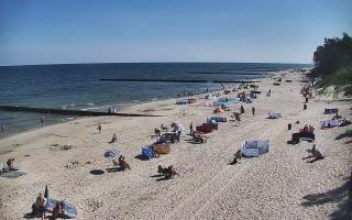 Dźwirzyno - plaża wschód - 16-07-2026 08:19