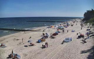 Dźwirzyno - plaża wschód - 16-07-2026 08:27
