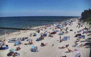 Dźwirzyno - plaża wschód - 16-07-2026 09:36