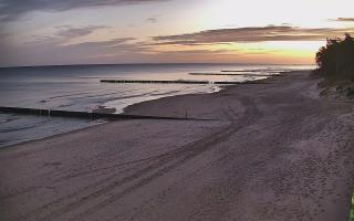 Dźwirzyno - plaża wschód - 27-10-2026 05:33