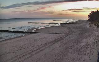 Dźwirzyno - plaża wschód - 27-10-2026 05:50