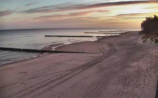 Dźwirzyno - plaża wschód - 27-10-2026 05:58