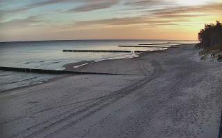 Dźwirzyno - plaża wschód - 27-10-2026 06:14