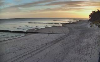 Dźwirzyno - plaża wschód - 27-10-2026 06:22