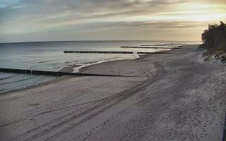 Dźwirzyno - plaża wschód - 27-10-2026 06:38