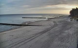 Dźwirzyno - plaża wschód - 27-10-2026 06:54