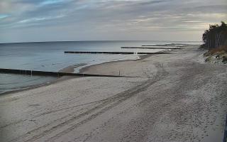 Dźwirzyno - plaża wschód - 27-10-2026 07:26