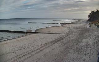 Dźwirzyno - plaża wschód - 27-10-2026 07:34