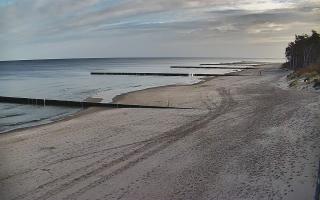 Dźwirzyno - plaża wschód - 27-10-2026 07:42