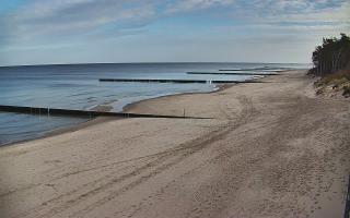 Dźwirzyno - plaża wschód - 27-10-2026 08:22
