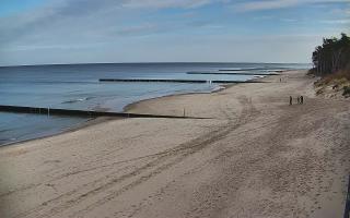 Dźwirzyno - plaża wschód - 27-10-2026 08:31
