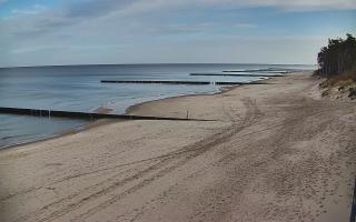 Dźwirzyno - plaża wschód - 27-10-2026 08:39