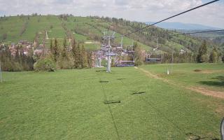 Suche-ski  widok z górnej stacji - 03-05-2025 09:55